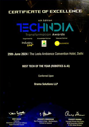 Tech India Transformation Award
